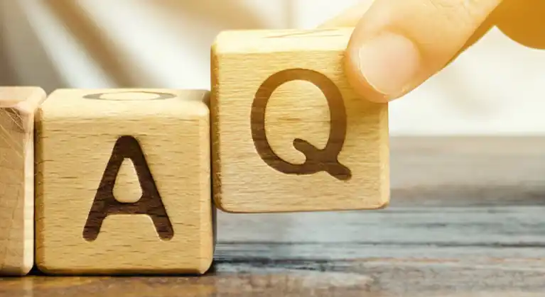 Blocks with the letters